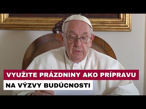 PRÍHOVOR PÁPEŽA FRANTIŠKA MLADÝM