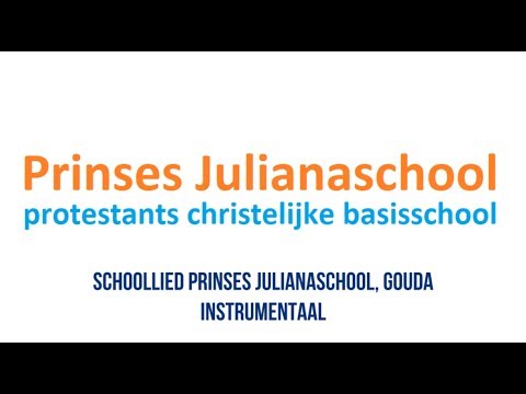 Schoollied instrumentaal Prinses Julianaschool, Gouda - Schoollied.com