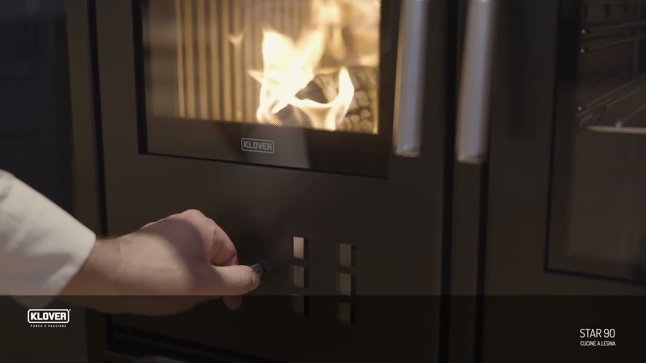 Cuisinière bois STAR 90 INOX