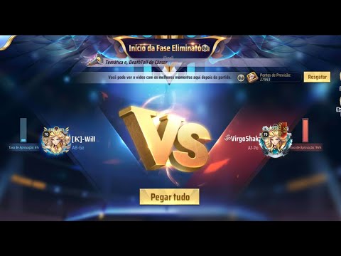 🔴 GRANDE FINAL CAMPEONATO JAMIEL -  SAINT SEIYA AWAKENING