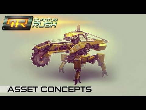 Quantum Rush — Asset concepts