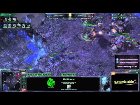[FR#KOTH 9] SuperNova vs ForGG - G2 - Heart of the Swarm (IronSquid)