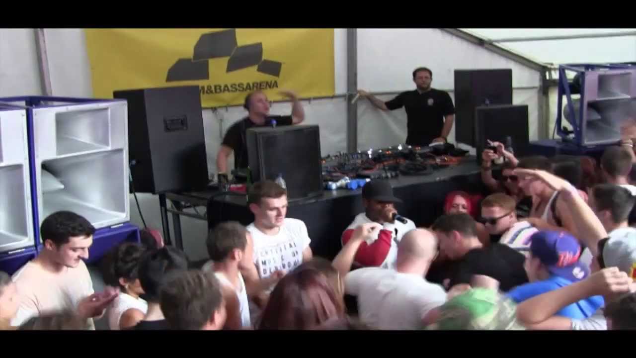 A.M.C & Phantom - Kive @ D&BA Summer Selection BBQ 2013