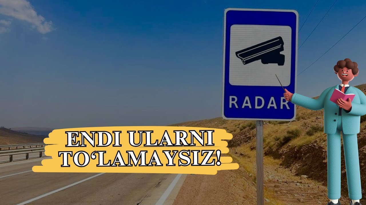RADARDAN KELGAN JARIMANI TO‘LASHGA SHOSHILMANG