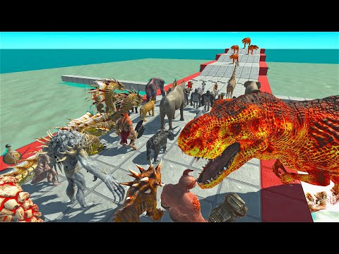 Deadly FIRE T-REX Climb | ARBS