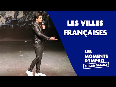 Humour: Sugar Sammy et les villes françaises