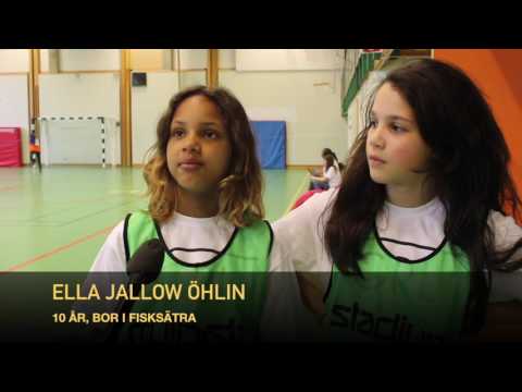 Fotboll för tjejer i Fisksätra: "Girl power!"