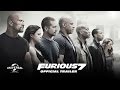 Furious 7 - Official Theatrical Trailer (HD) - YouTube