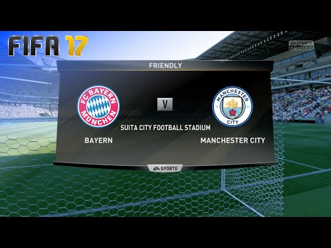 FIFA 17 Demo - FC Bayern München vs. Manchester City @ Suita City Football Stadium