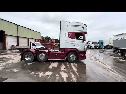 2012 Scania R480 Topline 6x2 Midlift Tractor Unit, Entered into Auction
