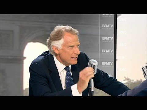 دومينيك دوفيلپان يقول كلاما في الصميم
