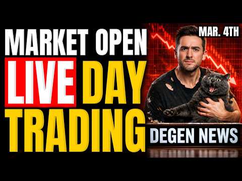Stock Market Open: Time To Buy The Dip?! || LIVE DAY TRADING w/ MK