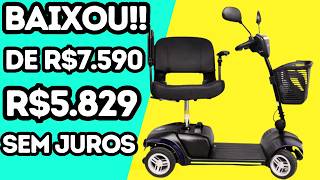 Scooter MOTORIZADA  Cadeira Rodas Elétrica Dellamed Dobrável?(A MELHOR DE 2024 )| ?