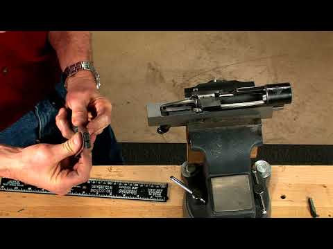 How to Polish the Bolt Lug Raceway on a Mauser 98 Bolt Action Rifle | MidwayUSA Gunsmithing