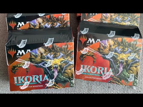 Ikoria: Lair of Behemoths collector booster box opening #2 over $1500 in value?!?! Giveaway mtg