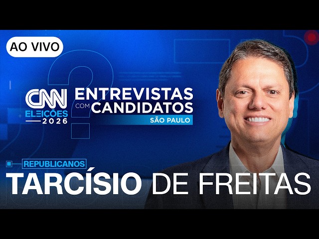 À CNN, Tarcísio diz que “mudou de ideia” e apoia câmeras corporais na PM
