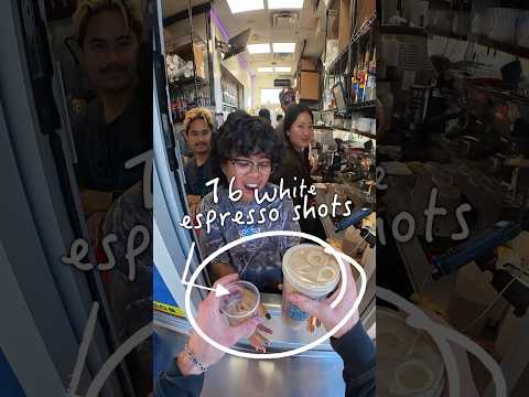 i asked for 16 SHOTS of WHITE espresso 😨 #motorcycle #motorcycles #coffee #bikelife