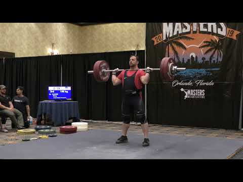 Doug Clouse, 140 kg Clean & Jerk