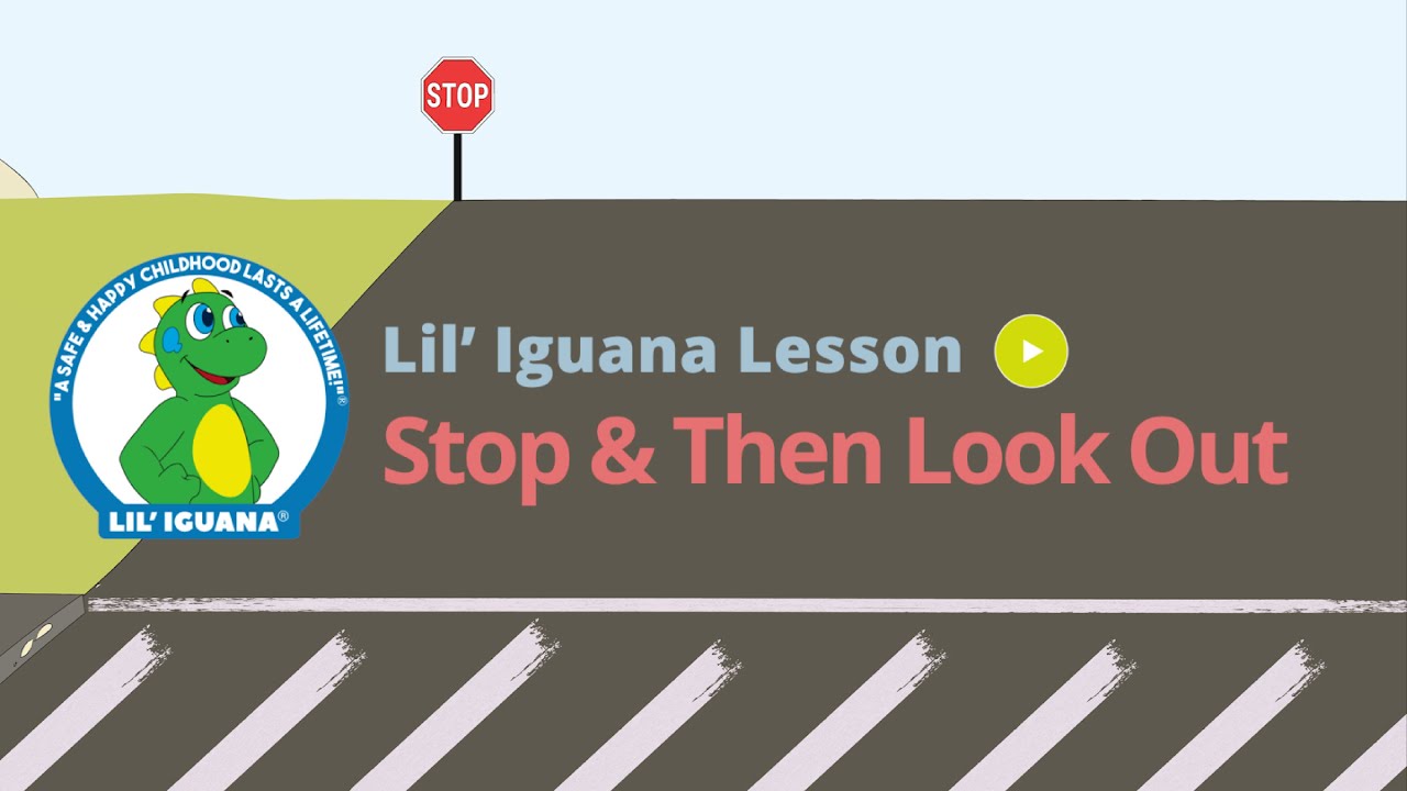 Lil' Iguana Live! Lesson: Stop & Then Look Out