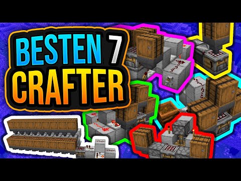 TOP 7 AUTOMATISCHEN CRAFTER! ✨ Minecraft 1.21 Tutorial✨ ErikOnHisPeriod