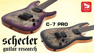Video thumbnail for SCHECTER C-7 PRO - 7-струнная электрогитара-баритон в двух цветах by PopMusicRu