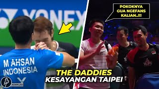 Download lagu Lawan Sampai Meluk & Cium Tangan.!! ini Alasan Mengapa Ahsan Hendra Dihormati Pemain Taipei #respect mp3