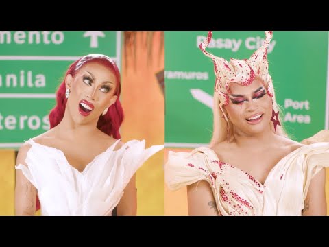 MARINA SUMMERS & PRINCE MARELL SHADY and FUNNY MOMENTS FROM THE STOP OVER EPISODE 5 -DRAG RACE PH S2
