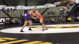 Noah Glaser (UNI) vs Cody Howard (VT)
