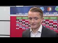 Sam Larsson over goal voor Feyenoord: 'Moet meer gebeuren'