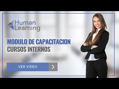 9.- Video tutorial - Cursos Internos / Human Learning, plataforma de capacitación empresarial.