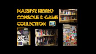MASSIVE Retro Console & Game Collection ROOM TOUR for 2016!