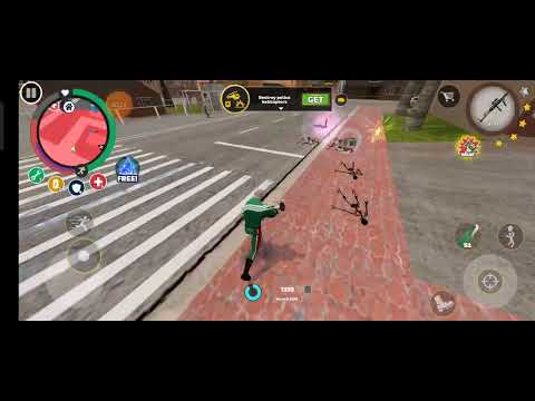 rope hero vice town how to destroy helicopter in rope hero