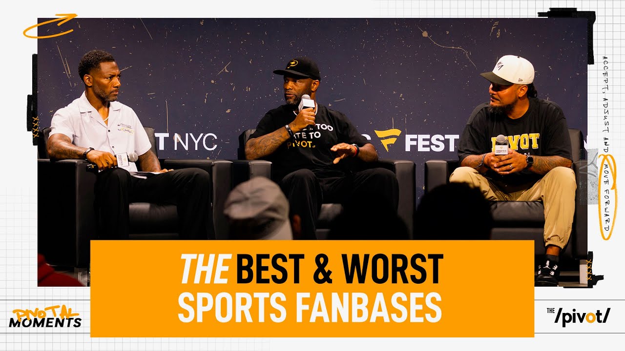 Ryan Clark, Channing, Fred had a little fun with fans talking the best and worst fanbases| The Pivot