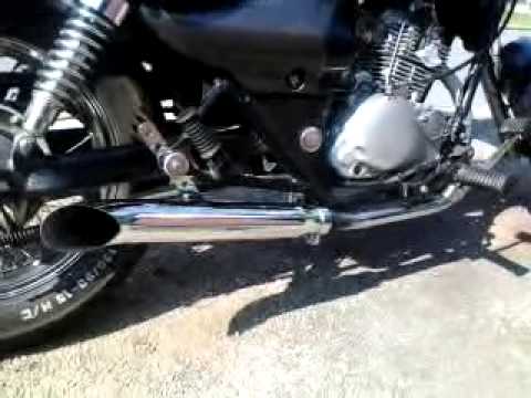 Kawasaki EL 125 Eliminator Turn out exhaust