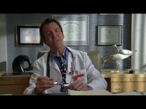 Scrubs: Dr. Jan Itor firing a janitor