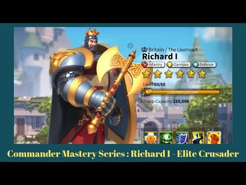 Commander Mastery Series : Richard I - Elite Crusader