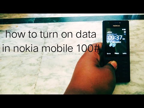 How to turn on internet in nokia 216 mobile