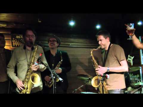 Blues Jam at Cafe Frederiksberg 8th March 2012 DR BIG BAND feat Michael Carøe
