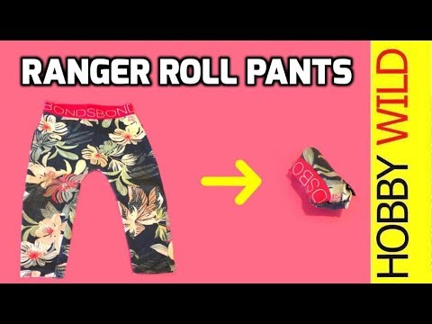 HOW TO RANGER ROLL PANTS