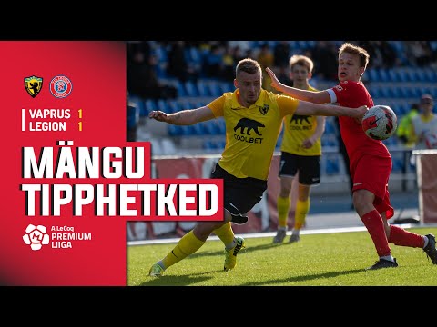 Pärnu JK Vaprus - Tallinna JK Legion l 1:1 l Premium liiga 14. voor l 2022