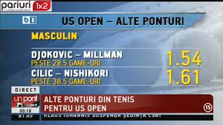 UPZ: Tenis de la US OPEN »» 5 pronosticuri!
