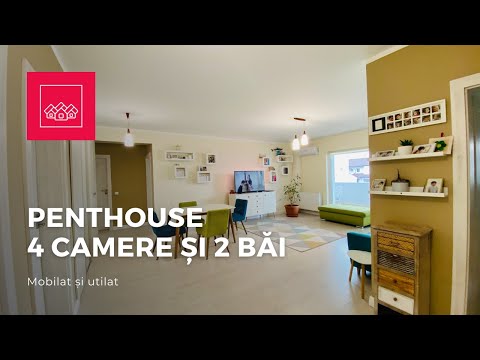 Penthouse de vanzare in Sibiu - 101 mp utili - 2 terase - C. Cisnadiei