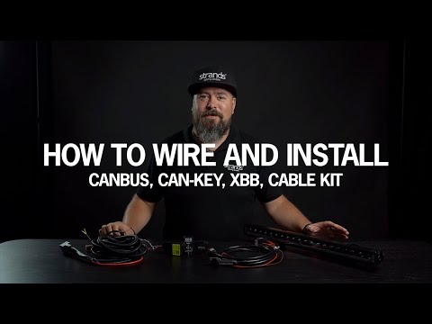 HOW TO WIRE AND INSTALL DRIVING LIGHTS AND LED BARS – CANBUS, CAN-KEY, XBB - GUIDE
