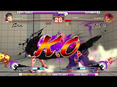 SFO Monthly August 2015 - USF4 - Losers - SFO TSCooler vs BlaydonRyu