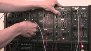 Video thumbnail for Roland Modular System 100M - Sound examples [Part 04] by batchas