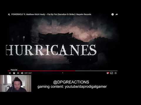 NHS Worker Reacts to POWERWOLF (Feat Matt Kiichi Heafy) - Fist by Fist (Sacralize or Strike)