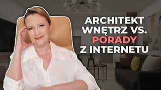 "Uczę się" podstaw projektowania wnętrz Z INTERNETU | Architekt wnętrz reaguje