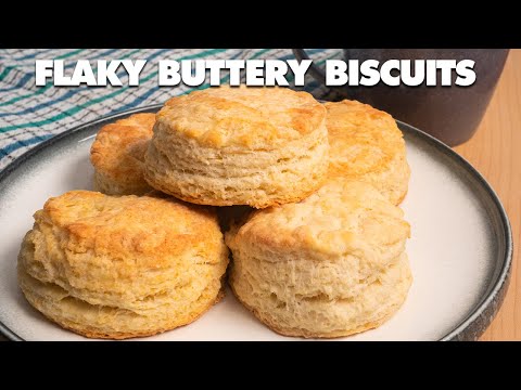 Homemade Flaky Buttery Biscuits Recipe