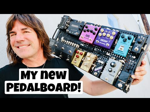 MY NEW 2024 PEDALBOARD! Racksystems Pete Thorn Pedalboard Build