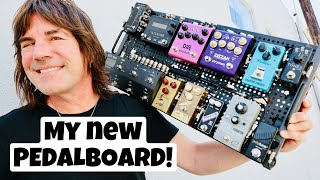 Video thumbnail for MY NEW 2024 PEDALBOARD! Racksystems Pete Thorn Pedalboard Build by Pete Thorn